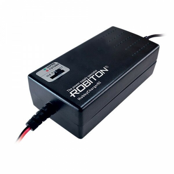 Зарядное устройство ROBITON HOBBYCHARGER02 для 1s 2s 3s 4s Li-Ion Li-Pol аккумуляторов напряжением 37 74 111 и 148 v Robiton 379-02