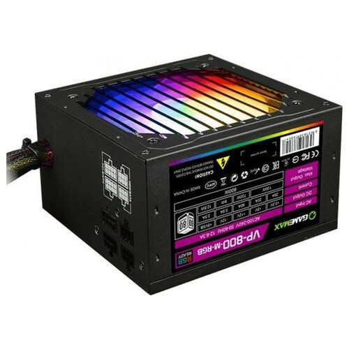 БП ATX 800 Вт GameMax VP-800-RGB-MODULAR