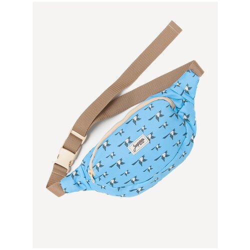 фото Сумка на пояс мини "сороки", унисекс, запорожец, артикул: 21s.y.z.34.01.550, цвет: голубой, размер: one size запорожец heritage