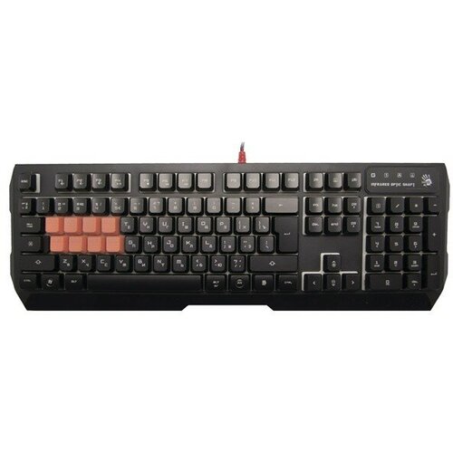 Клавиатура A4Tech Bloody B188 черный 395800₽