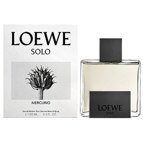 Парфюмерная вода Loewe Solo Mercurio 100 мл. парфюмерная вода loewe solo mercurio 50 мл