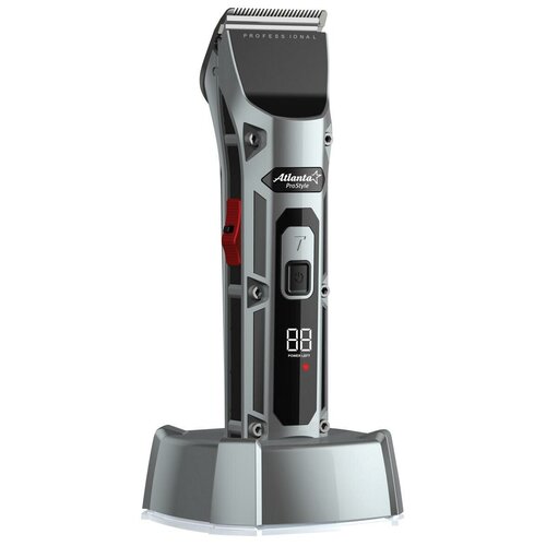 Atlanta ath-6913 (gray) Машинка для стрижки аккумуляторная машинка для стрижки atlanta ath 6914 gray