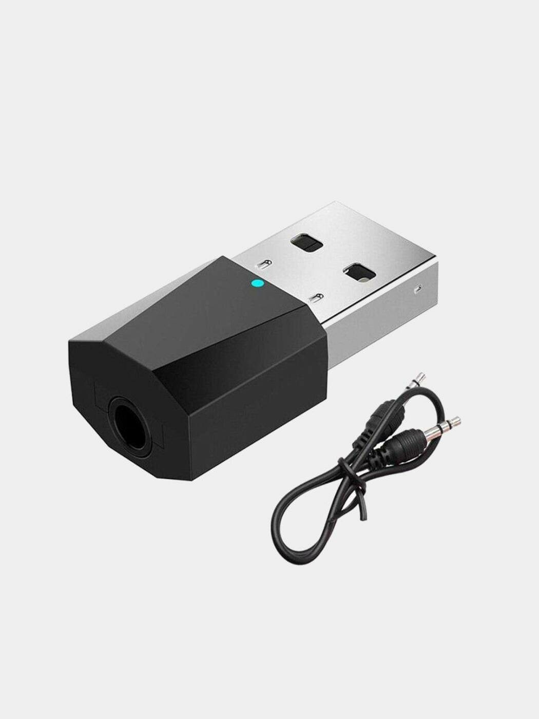Аудио-адаптер, Bluetooth AUX ресивер для автомобиля (ресивер Bluetooth 4.1)