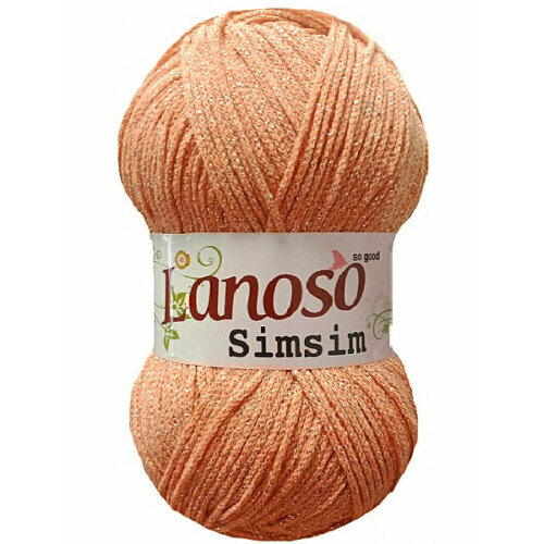 Lanoso Sim Sim 934 пудра пряжа lanoso пряжа lanoso kybele цвет 909 темно серый