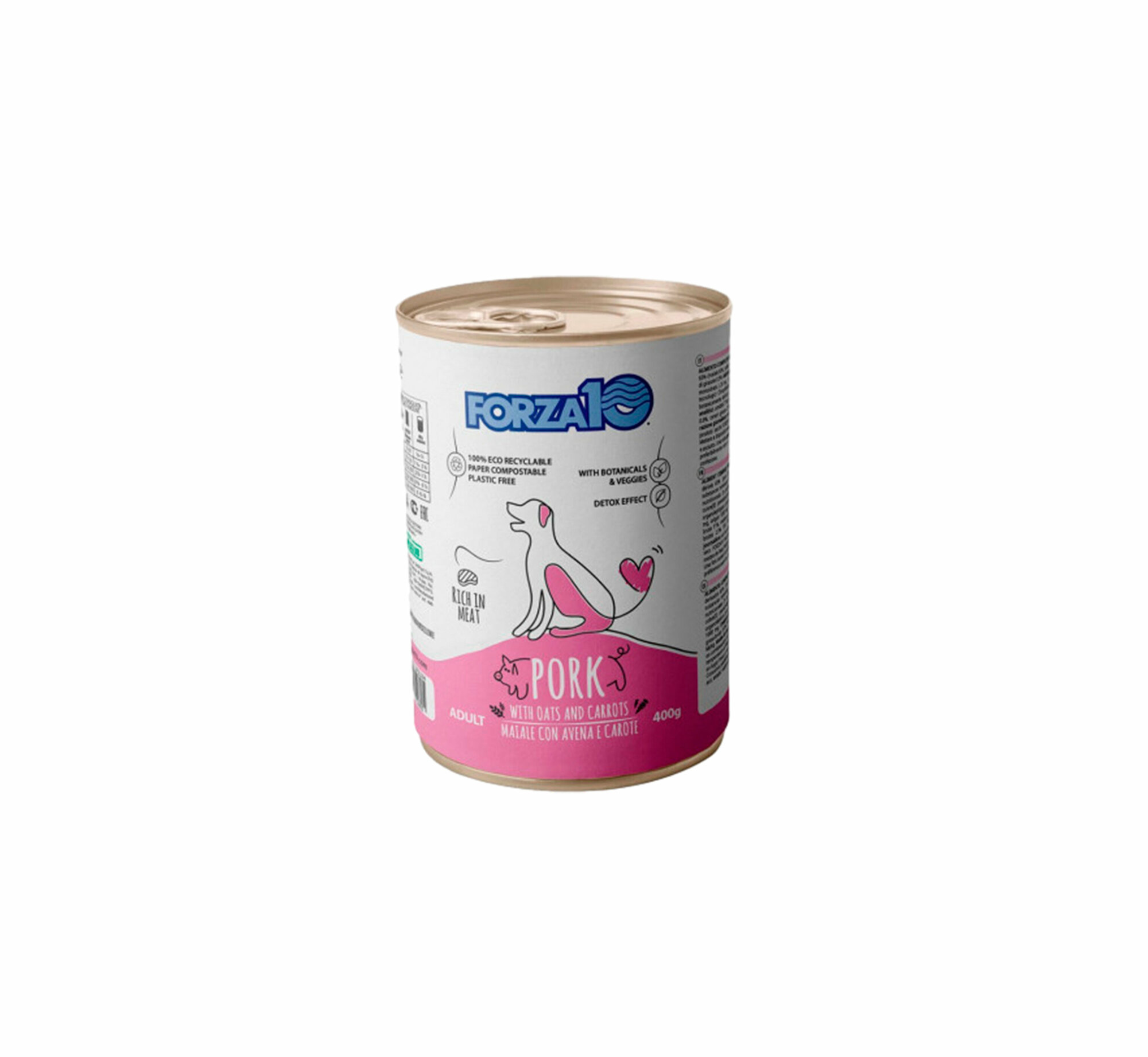 Корм из свинины с овсом и морковью Forza 10 Maintenance Pork 0,4 кг — фото 1