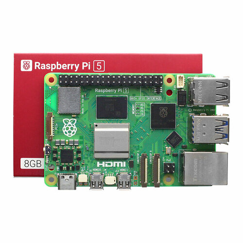 программируемый контроллер микрокомпьютер raspberry pi pico board rp2040 16мб type c н Микрокомпьютер Raspberry Pi 5 8gb