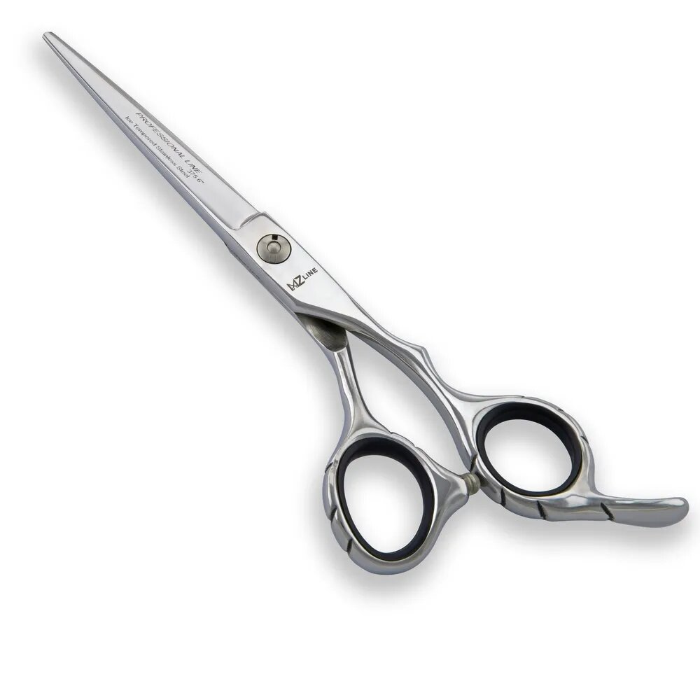 фото Ножницы профессиональные парикмахерские прямые 15.5 см, 6 дюймов, MZ line Professional