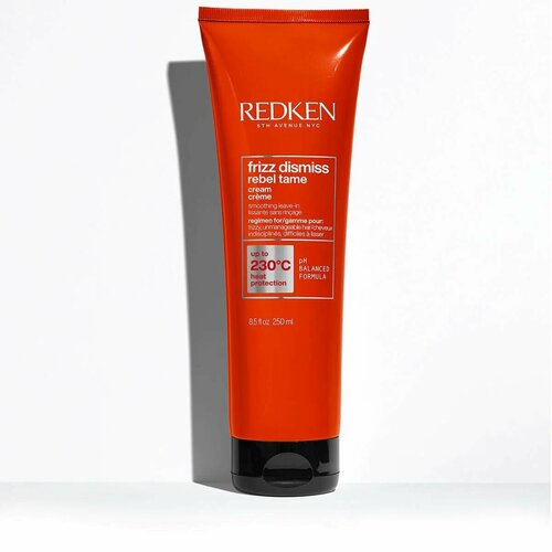 Redken Frizz Dismiss Rebel Tame FPF40 - Несмываемый разглаживающий крем для жестких волос 250 мл несмываемый уход greenini professional крем контроль гладкости для непослушных и вьющихся волос