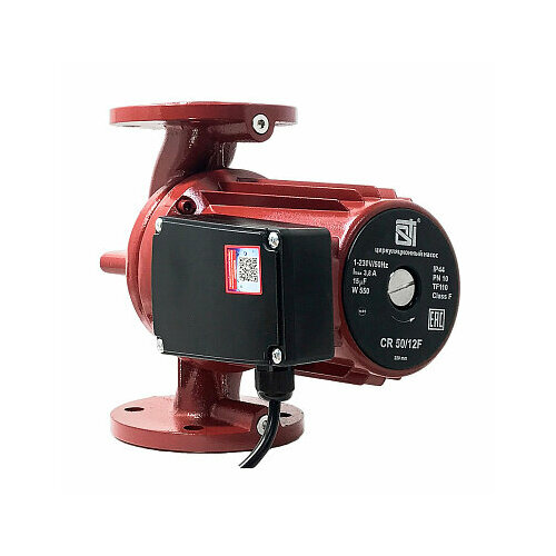 Насос циркуляционный STI CR 5012-220мм 220V-12м-550Вт-216лмин Фланцы DN 50 PN6 c внутр резьбой в комплекте 9990₽