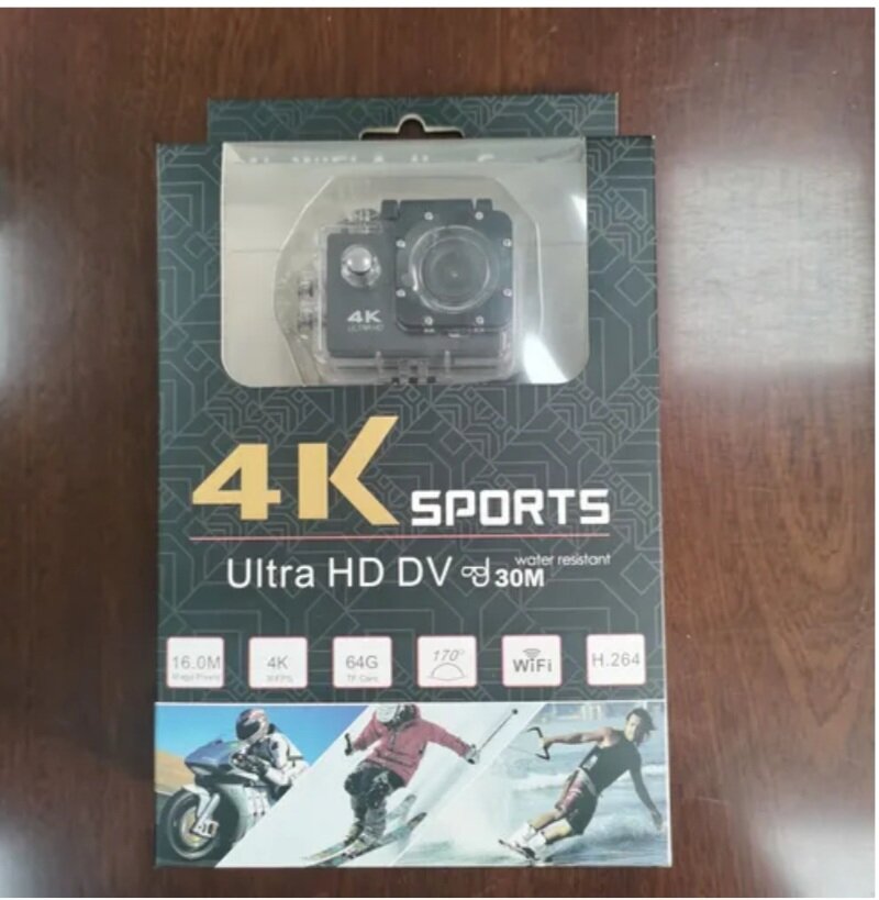 Экшн камера Sports HD DV 4K Ultra HD