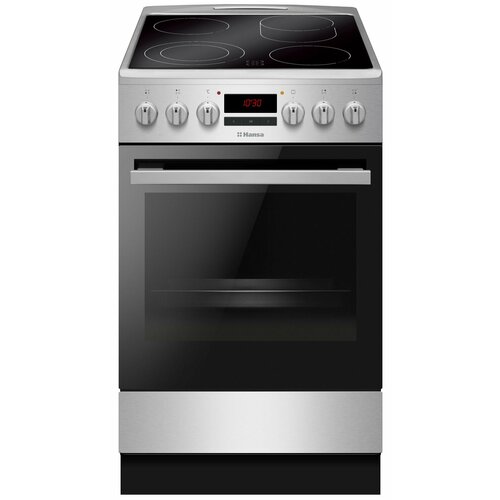 Электрическая плита Hansa FCCX58221H нержавеющая сталь 65 л 9 кВт гриль конвекция 8 режимов нагрева дисплей 5291000₽