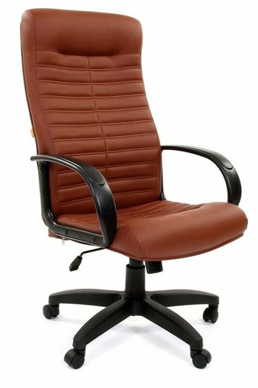 Компьютерное кресло Евростиль Консул ультра офисное, обивка: искусственная кожа, цвет: коричневый