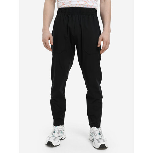 Брюки спортивные Kappa, размер 52-54, черный брюки kappa размер 52 54 черный
