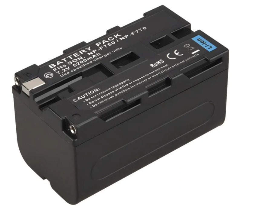Аккумулятор для камеры Sony (NP-F750, NP-F770) DCR-VX2100, DCR-VX2000, DSR-PD150 (4800mAh), OEM