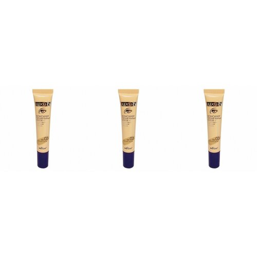 Белита Консилер Luxury против темных кругов, тон 03 Легкий загар, 15 мл, 3 шт