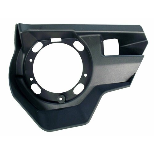 Панель крепления передней блок-фары левая черный пластик 480₽