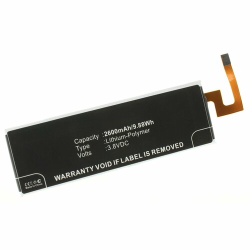 Аккумуляторная батарея iBatt iB-A1-M2867 2600mAh для телефонов Sony Xperia M5 (AGPB016-A001) аккумуляторная батарея agpb016 a001 для sony ericsson e5663 xperia m5 xperia m5 dual