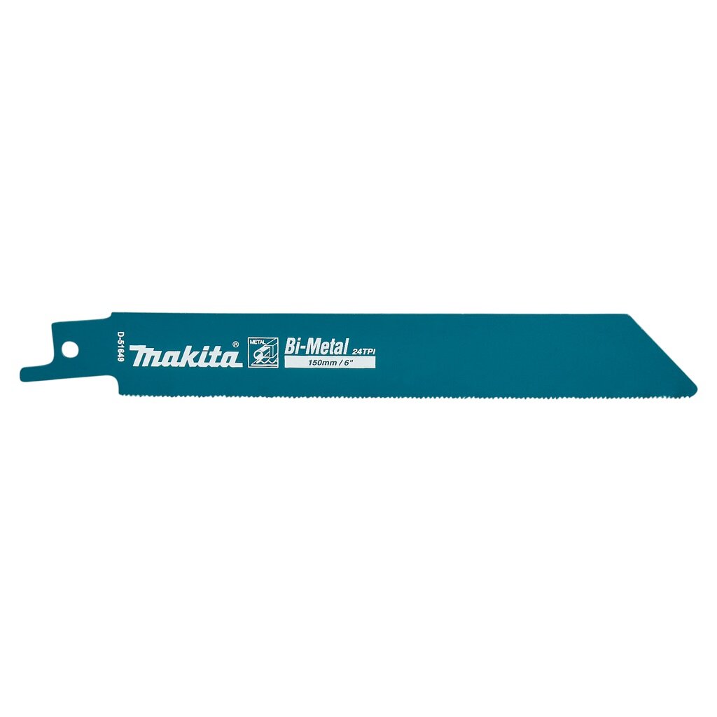 Сабельная пилка для металла 152x0,9x24TPI, 2 шт. Makita D-51649