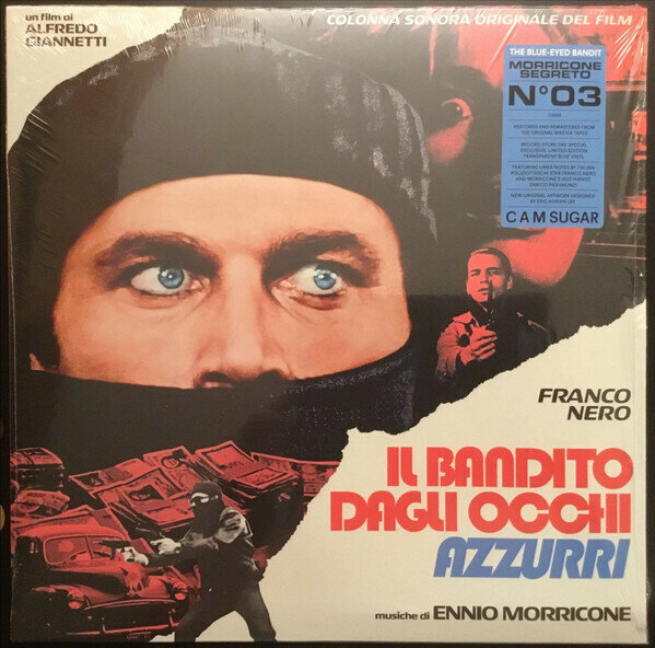 Виниловая пластинка Ennio Morricone. (Colonna Sonora Originale Del Film) Il Bandito Dagli Occhi Azzurri (LP, Limited Edition, Remastered, Special Edition)