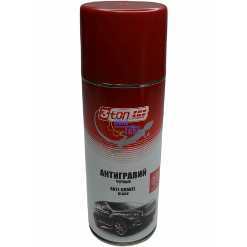 Антигравий черный 520мл 3TON 550₽