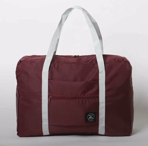 Сумка спортивная  сумка спортивно - дорожная s5, 20 л, 15х32х46 см, ручная кладь, красный