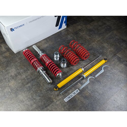 Комплект винтовой подвески TA-Technix EVOGWVW041 Volkswagen Golf 4 1J кроме 4Motion 1998-2003 с регул-ми 42400₽
