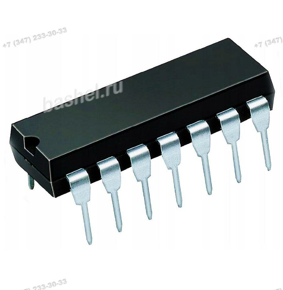 CD4013BE, Микросхема, DIP14, Texas Instruments, (=К561ТМ2)