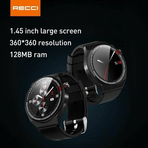 Умные часы RECCI Smart Watch L3 Pro- Black 650000₽