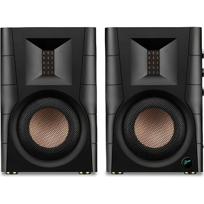 Обзор: Колонки HiVi Swan D100 мощность 62 Вт, Bluetooth v5.0, пульт - черные c деревом