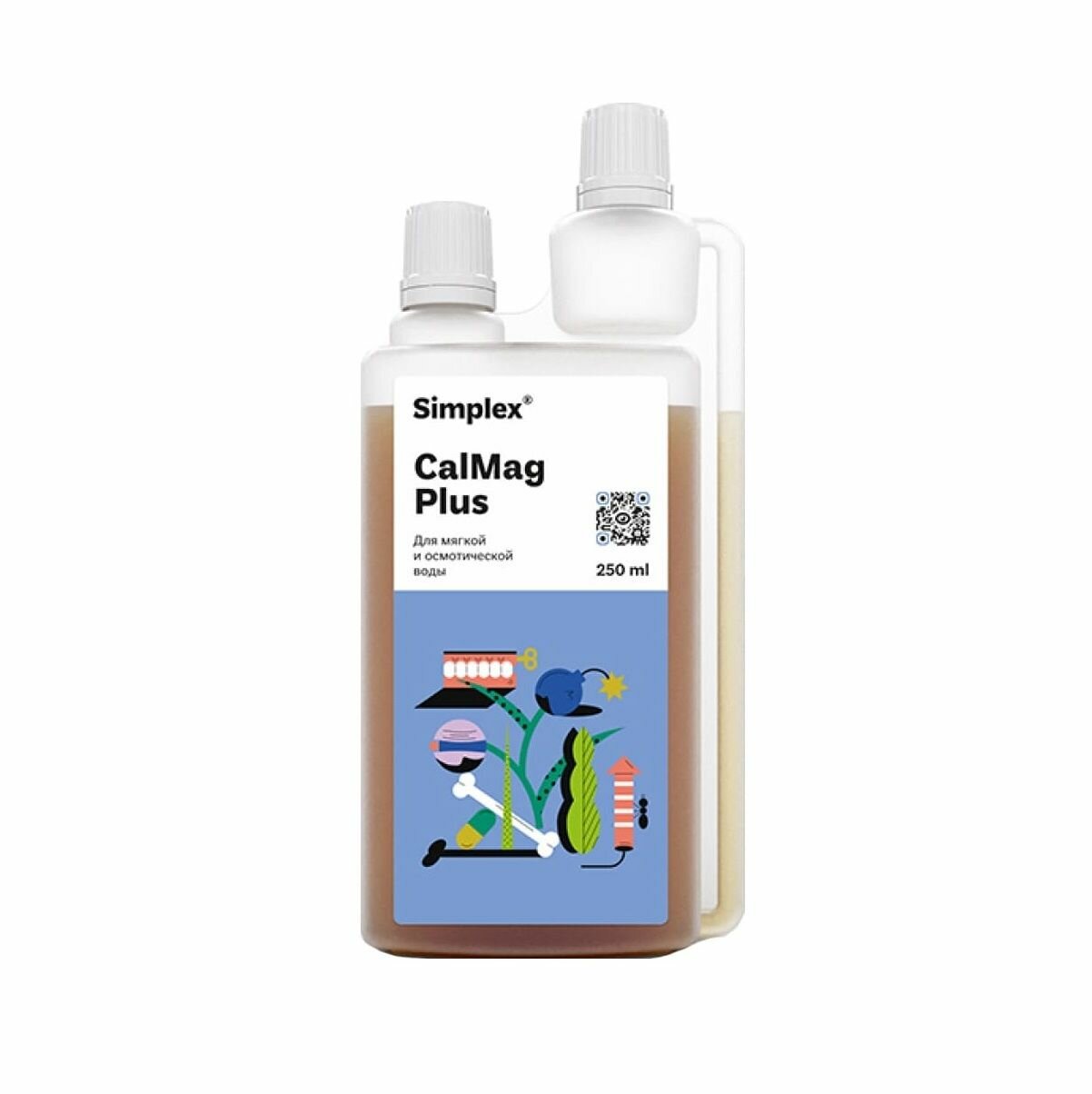 Удобрение кальций-магний для мягкой воды Simplex CalMag Plus 250 мл.
