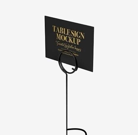 Рекламная стойка вывеска 1м вставляемая в землю металлическая