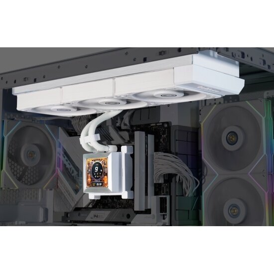 СВО для процессора Lian LI HydroShift LCD 360S (HSLCD36SW White) (G89. GHSLCD36SW. R0) — фото 1