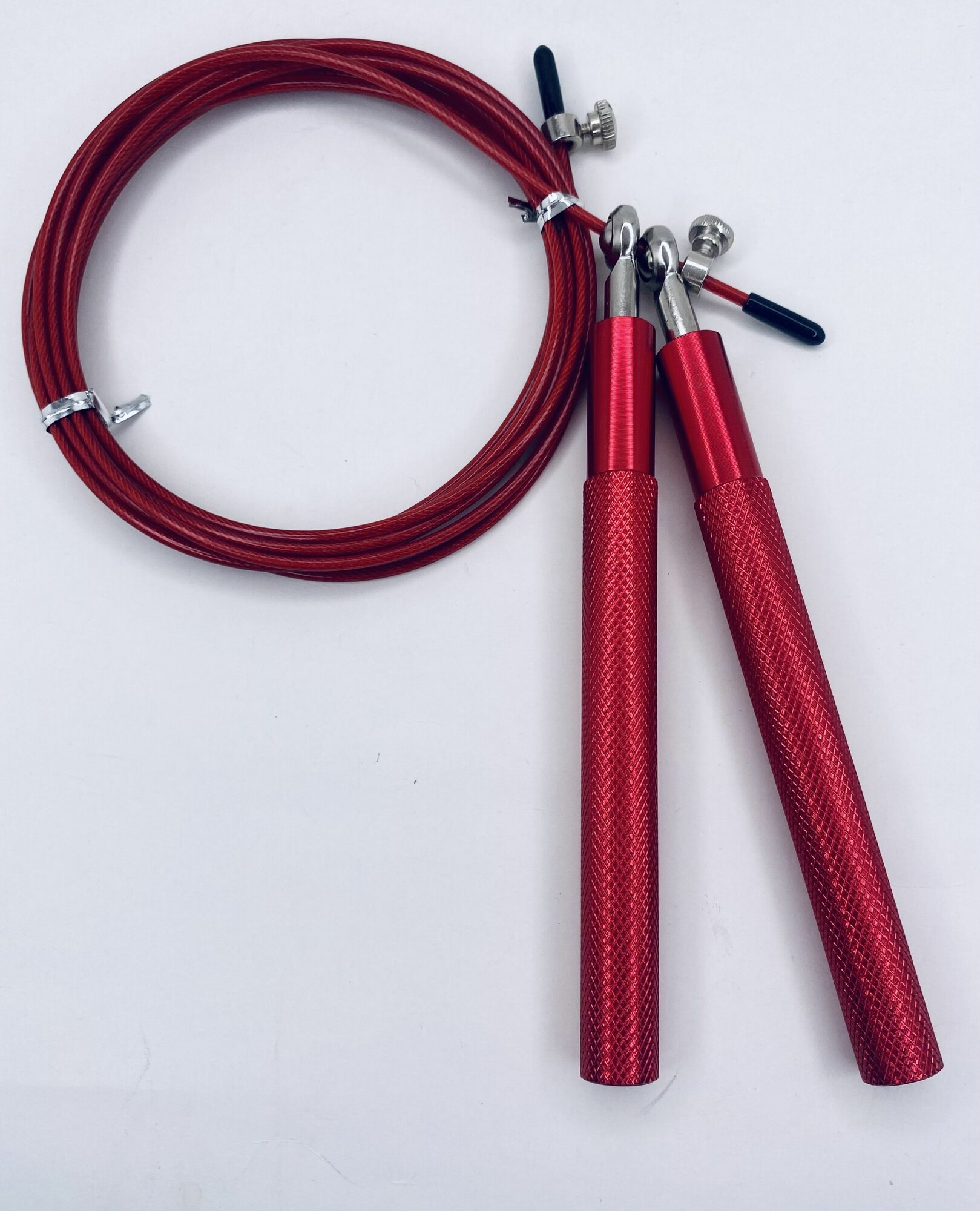 Скакалка Weekend Fit, металлическая, скоростная, красная, 3м — фото 1