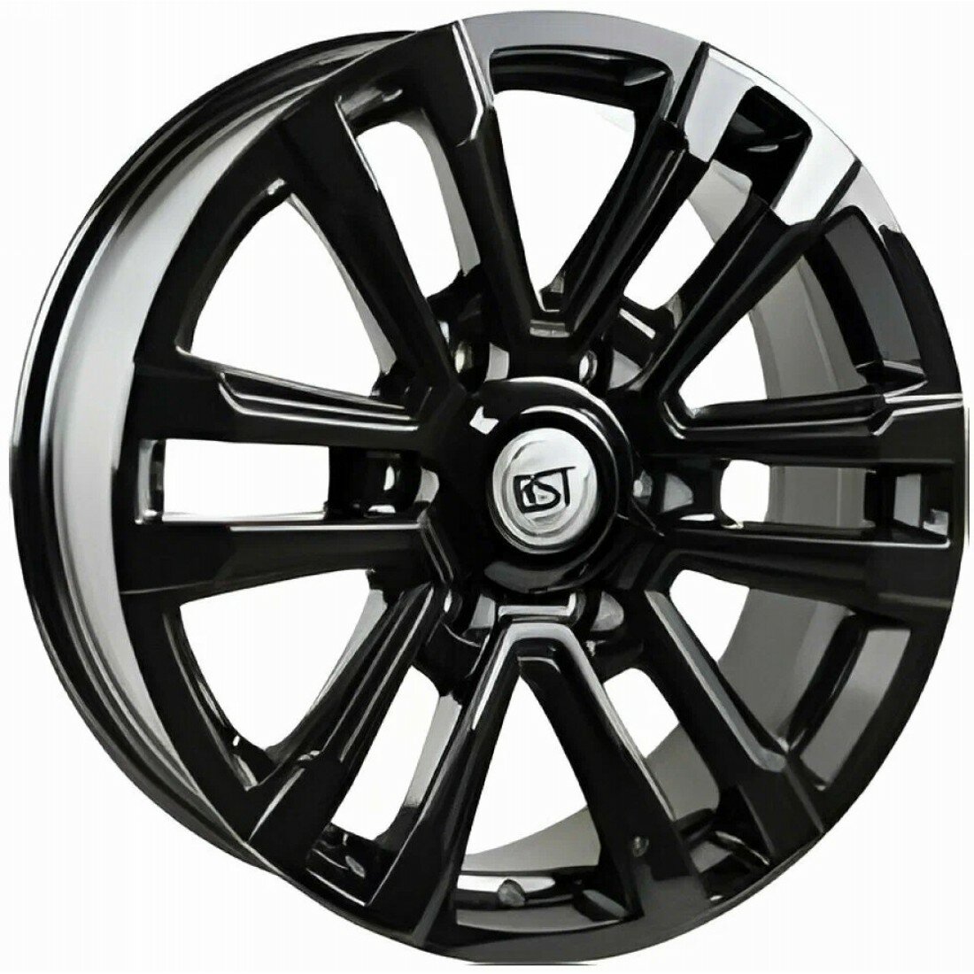 Колесный диск RST R107 7,5x17 6x139,7 ET25 106,1 BL литой для автомобиля