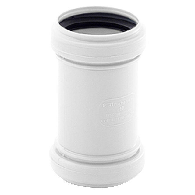 Муфта для внутренней канализации ELITE РТП малошумная белая 50мм