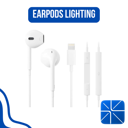 Наушники Apple EarPods Lightning для iPhone оригинальные белые 3100₽