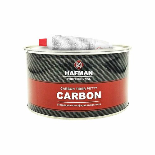 Автомобильная карбоновая шпатлевка Hafman Carbon Fiber 1,9 кг.