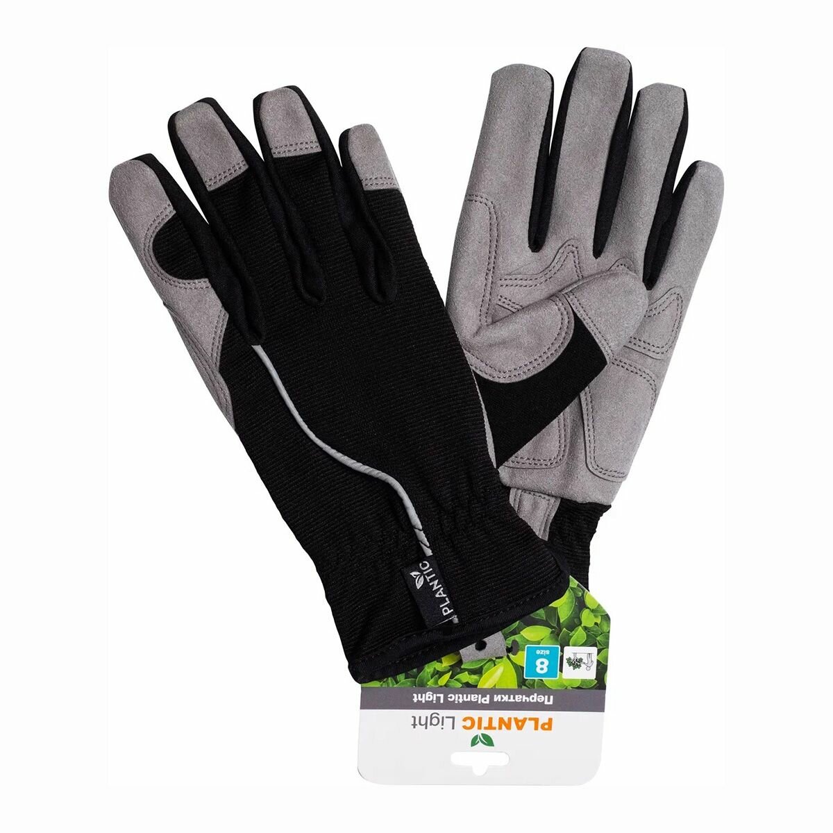 Перчатки рабочие PLANTIC размер 8 "Light", нитриловые, облегченные — фото 1