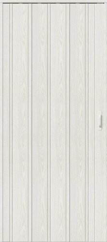 Изображение товара Дверь-Гармошка Винил Bravo ДСК 007 Серый Ясень Межкомнатная 840x2030мм / Браво.