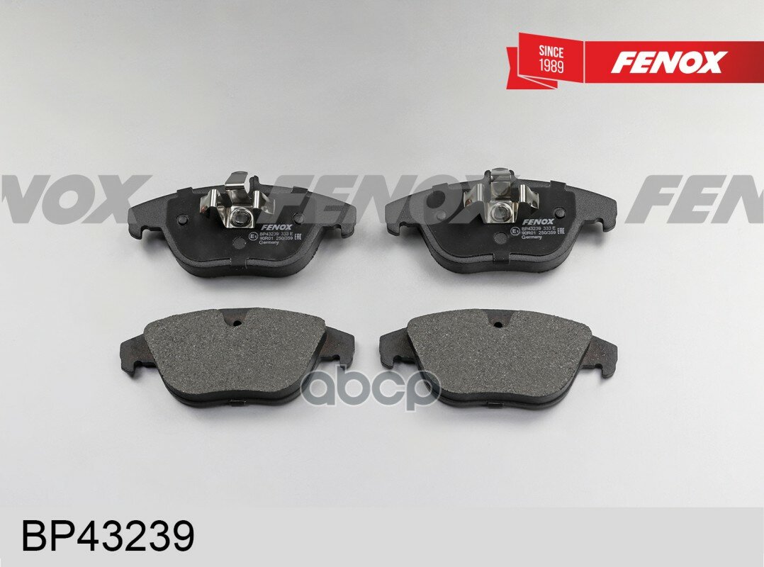 Колодки тормозные дисковые FENOX арт. BP43239