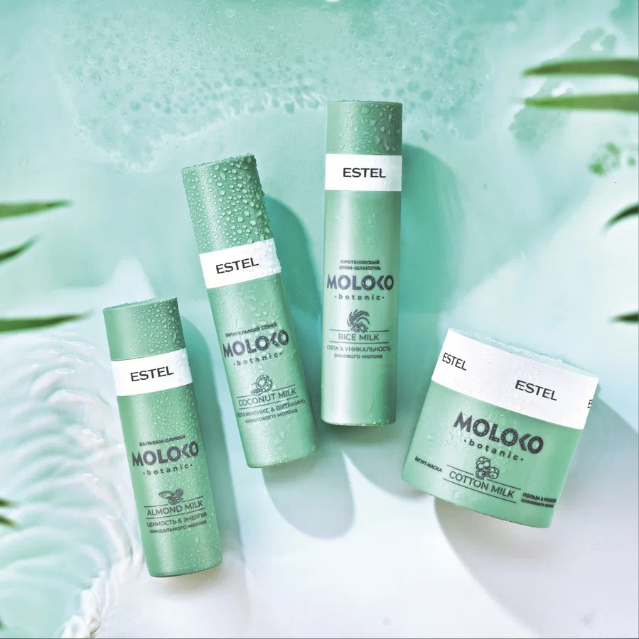 Молочко Для Волос ESTEL Бальзам-сливки для волос Moloko Botanic, 200 мл
