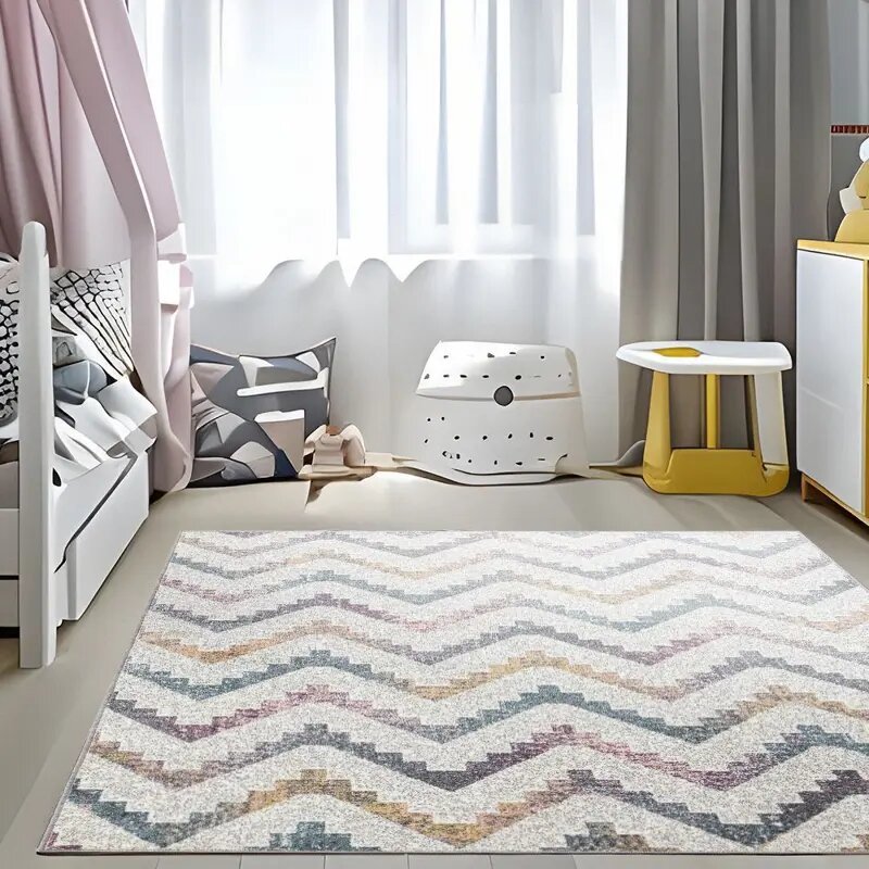 Ковер Призма 100x200 см полипропилен LM23 цвет разноцветный