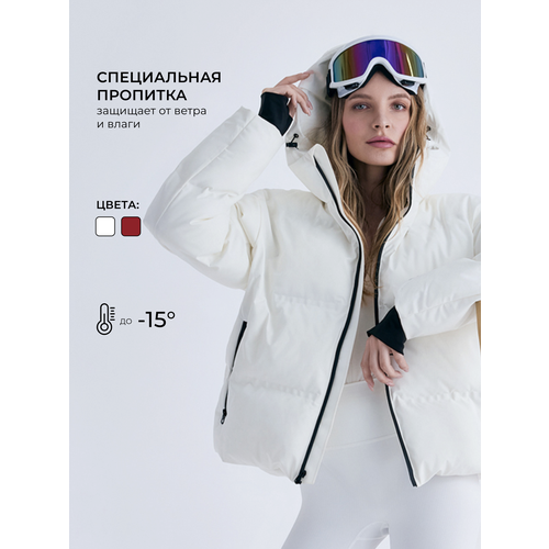 фото Куртка toptop, размер l, белый
