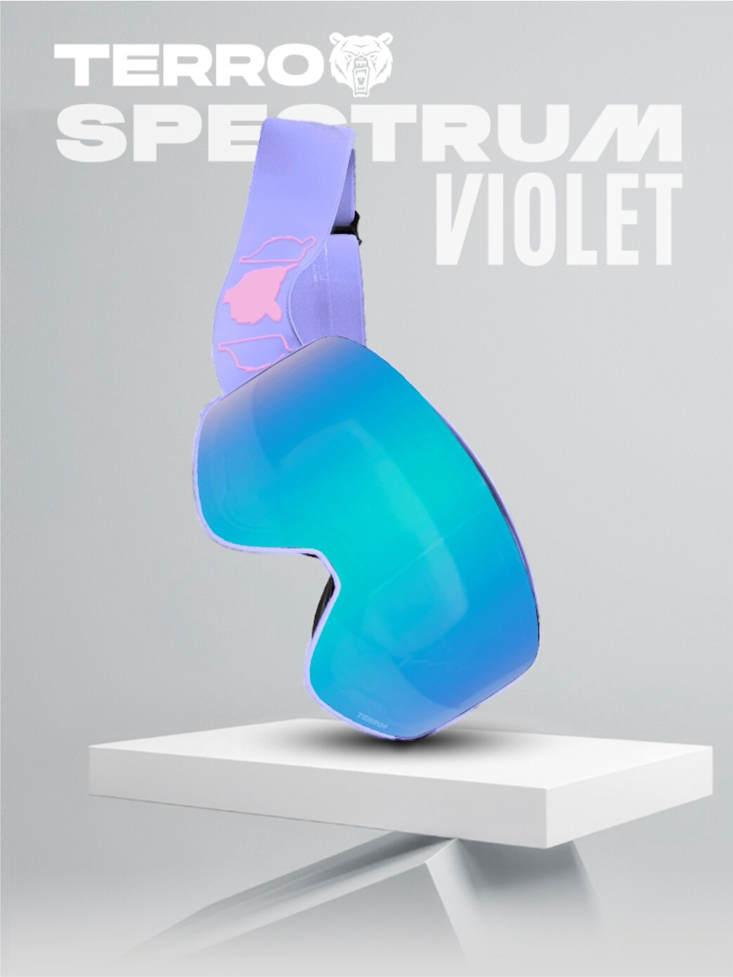 Маска горнолыжная SPECTRUM Violet