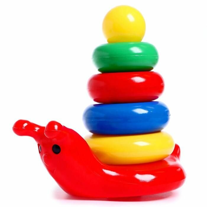 Пирамида Строим вместе 26 см  Улитка огромная  5044 