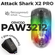 Беспроводная мышь игровая Attack Shark X2 PRO с зарядной станцией...