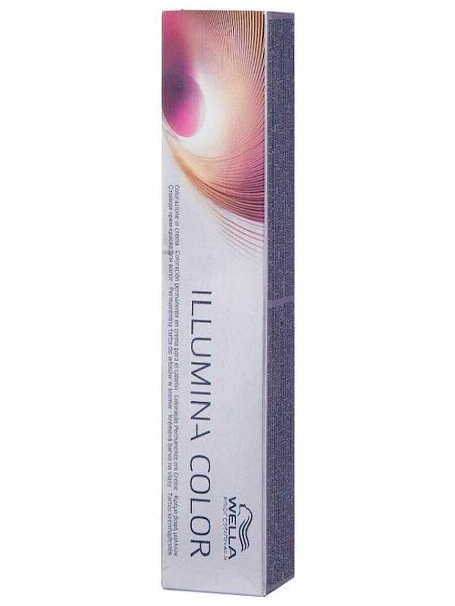 Краска для волос Wella Professionals Illumina Color, стойкая, крем, 6/16 тёмный блонд, пепельно-фиолетовая, 60мл