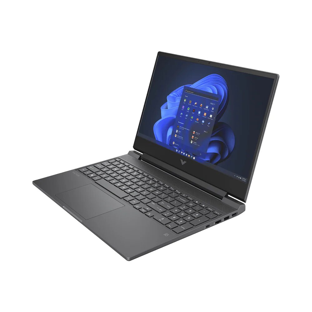 Ноутбук HP Victus 15-fa0005tg (60C78UA) / i5-12450H / 8GB / SSD 256GB / GTX1650 4GB / Windows 11 Pro / 15.6", черный
