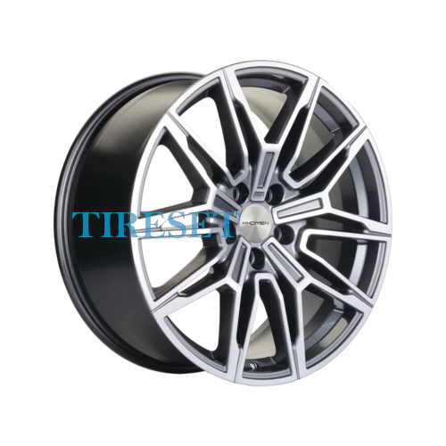 Khomen Wheels 9,5x19/5x112 ET40 D66,6 KHW1904 (BMW Rear) Gray-FP