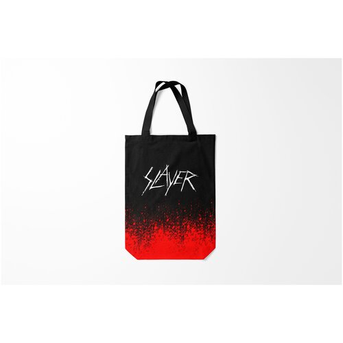 фото Сумка-шоппер / 31х42 см / рок / slayer 14 burnettie